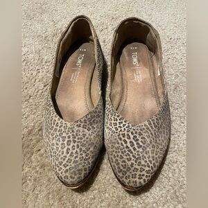 TOMS Leopard Print Women's Flats
